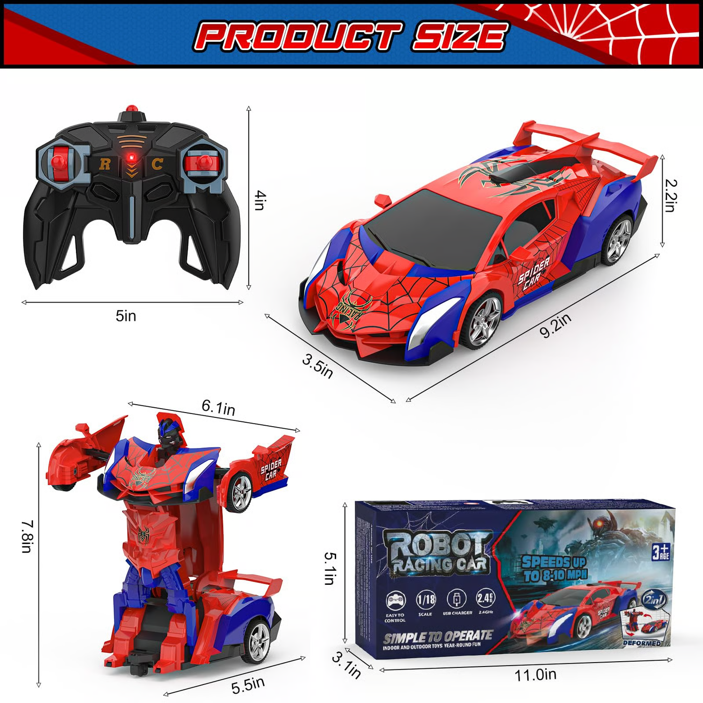 Transform RC Car